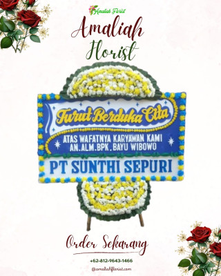 Papan Bunga Duka di Jlegong