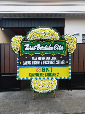 Papan Bunga Duka di Jlegong