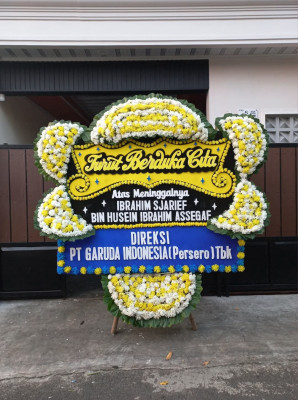 Papan Bunga Duka di Jlegong