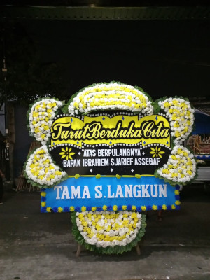 Papan Bunga Duka di Jlegong