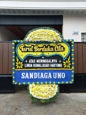 Papan Bunga Duka di Jlegong